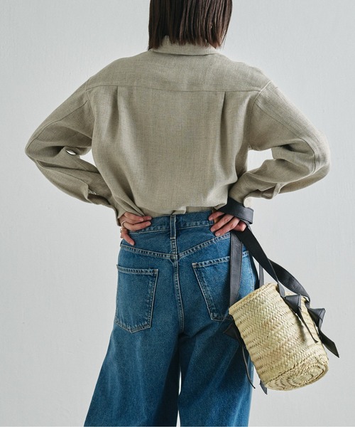 「Drawing Numbers」 長袖シャツ 38 ベージュ レディース_画像7