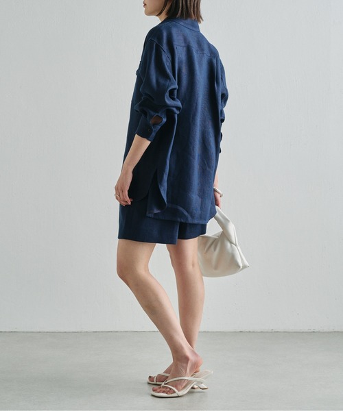 「Drawing Numbers」 長袖シャツ 38 ベージュ レディース_画像9