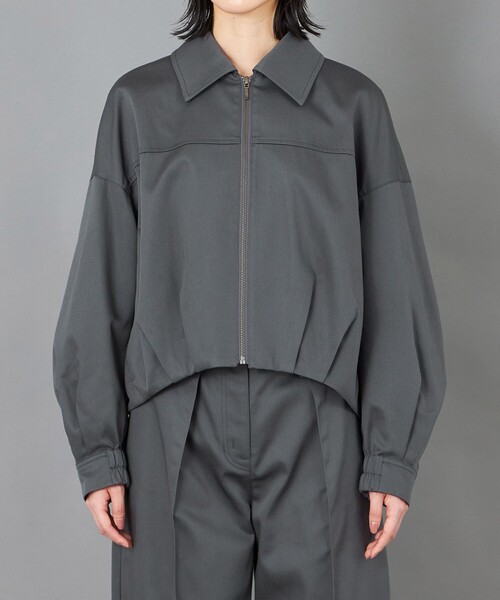 human woman / ヒューマンウーマン ◇フェイクボアコクーンジレ human