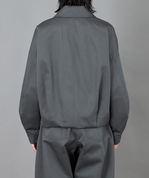 CAFUNE シアージップアップブルゾン サイズ38 定価17600円 ギャザー