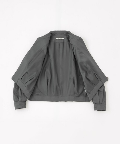 ブルゾン アウター 「VIVA HEART/GOLF」撥水メタリックハーフジップ