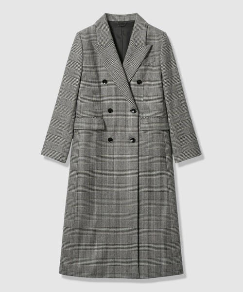 アルアバイル☆allureville☆グレンチェックテーラードコート allureville（アルアバイル）の「グレンチェックテーラードコート