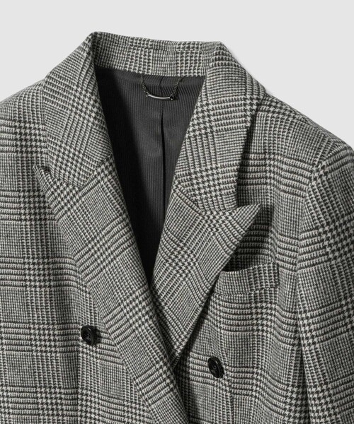 allureville（アルアバイル） コート チェスターコート グレンチェック