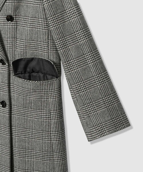 allureville（アルアバイル） コート チェスターコート グレンチェック