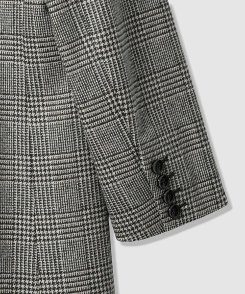 allureville（アルアバイル） コート チェスターコート グレンチェック