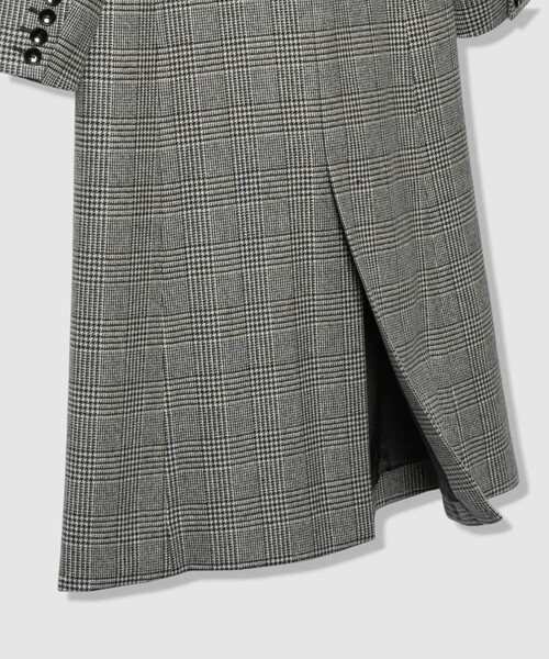 allureville（アルアバイル） コート チェスターコート グレンチェック