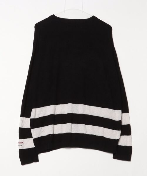 gelato pique（ジェラートピケ） ボーダー柄ニットカーディガン