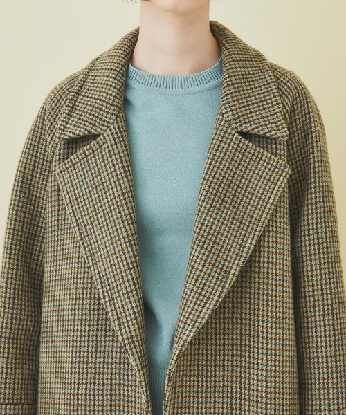 STUDIOUS（ステュディオス） チェスターコート 1 ベージュ レディース