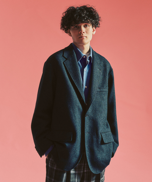 417 by EDIFICE(フォーワンセブンバイエディフィス) MOONLIGHT CLOTHING テーラードジャケット メンズ  36【中古】【ブランド古着バズストア】 417 EDIFICE（フォーワンセブンエディフィス） ジャケット テーラード