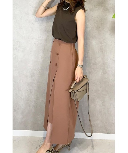 「&. NOSTALGIA」 スカート FREE アイボリー レディース_画像3