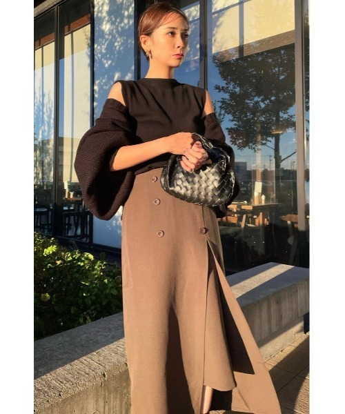 「&. NOSTALGIA」 スカート FREE アイボリー レディース_画像5