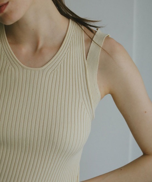 ETRE TOKYO（エトレトウキョウ） ノースリーブワンピース FREE