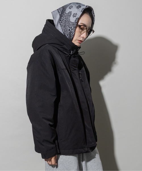 コート アウター オーバーサイズ モンスターダウン コットンブルソン