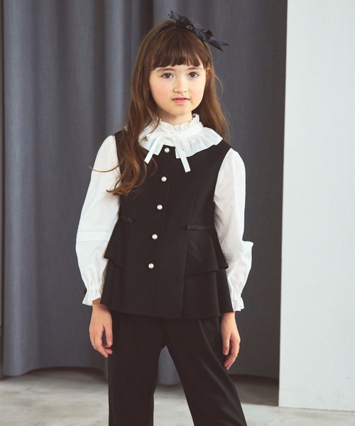 CHOPIN（ショパン） フォーマル 発表会 卒園式 入学式 ペプラムベスト