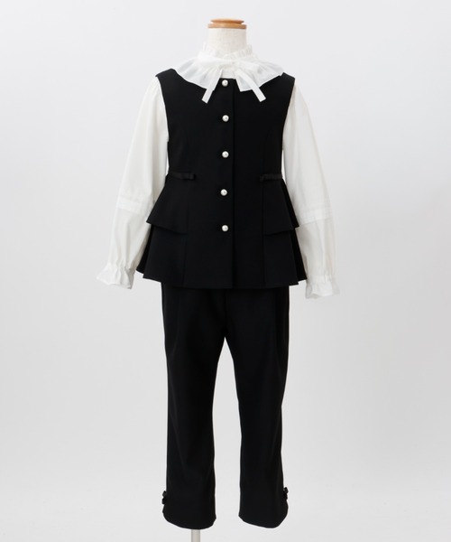 CHOPIN（ショパン） フォーマル 発表会 卒園式 入学式 ペプラムベスト