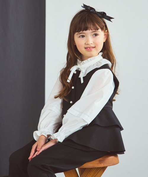 CHOPIN（ショパン） フォーマル 発表会 卒園式 入学式 ペプラムベスト