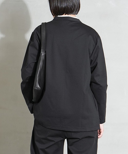 SOLAMONAT（ソラモナ） ジャケット ノーカラージャケット モッツアレラ