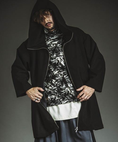 NO ID.（ノーアイディー） ダッフルコート コート 「NO ID.」Hooded