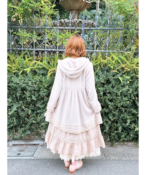 ピンクハウス　新品　2023　フリルカーディガン　サイズL（4） ピンクハウス 新品 2023 フリルカーディガン サイズL（4） - メルカリ