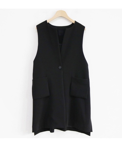 「SMILE ORCHID」 ベスト FREE ネイビー レディース_画像7