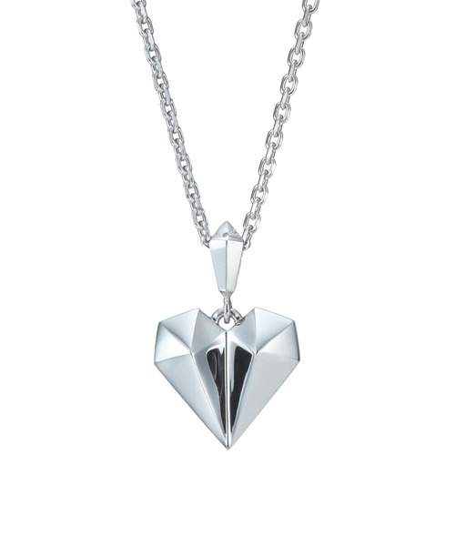 925シルバー 盾型ペンダント ライオンハート LION HEART（ライオンハート） ネックレス “for Gift”ファセットハート