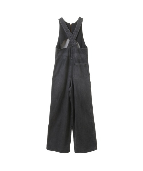 CURRENTAGE サロペット オーバーオール Low back style over overalls 