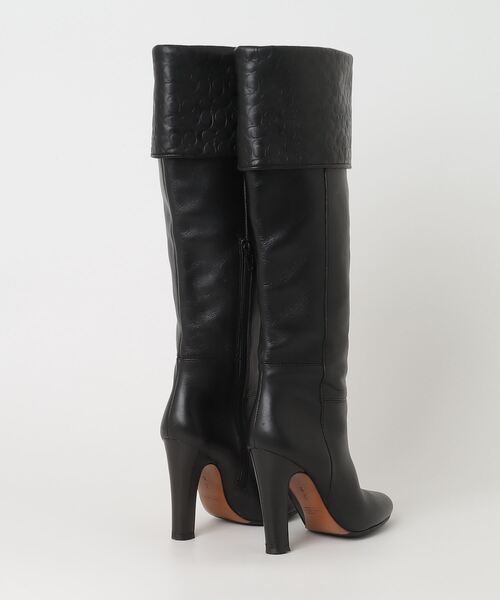 COACH（コーチ） ロングブーツ 5 ブラック レディース : ZOZOTOWN