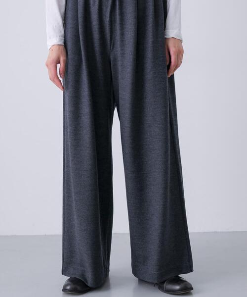 かぐれ パンツ ウォッシャブルウールカットパンツ レディース