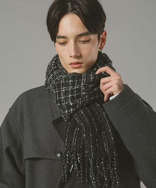 RAGEBLUE（レイジブルー） マフラー 「ウォッシャブル」ブークレ