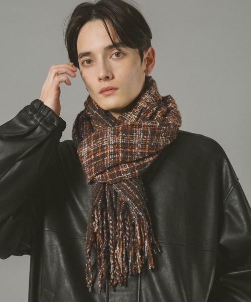 RAGEBLUE（レイジブルー） マフラー 「ウォッシャブル」ブークレ