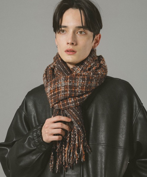 RAGEBLUE（レイジブルー） マフラー 「ウォッシャブル」ブークレ