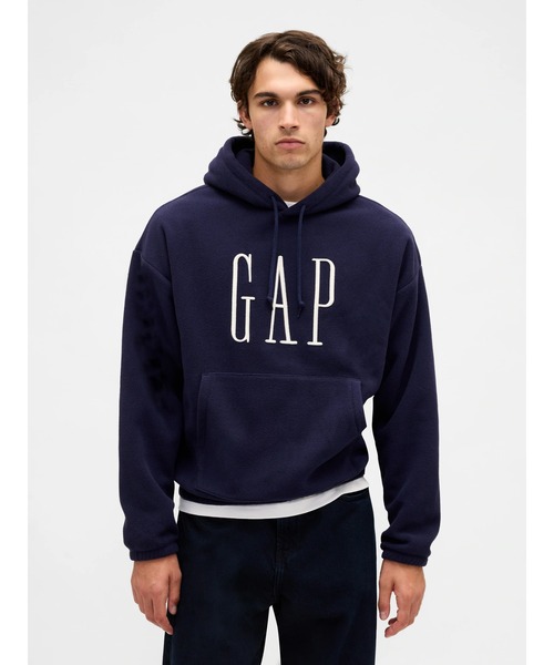 GAP（ギャップ） パーカー オーバーサイズ ポーラフリースGAPロゴ 