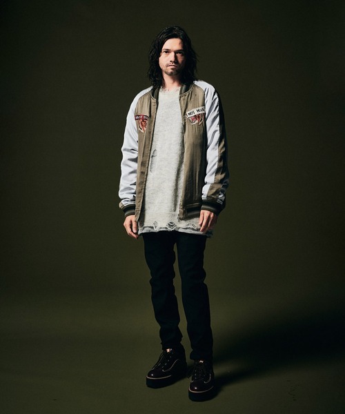 glamb（グラム） スカジャン L ブラック メンズ : ZOZOTOWN Yahoo!店