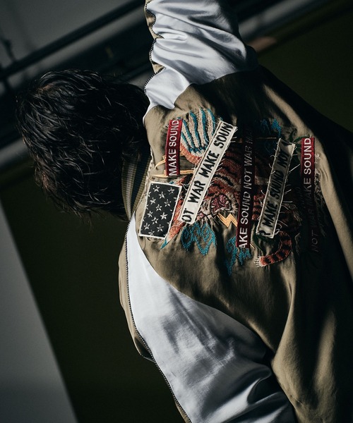 glamb（グラム） スカジャン L ブラック メンズ : ZOZOTOWN Yahoo!店