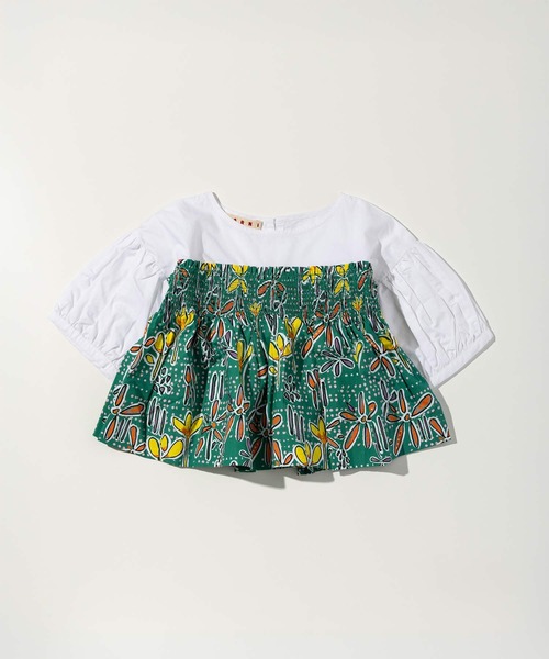 新品★MARNI マルニ 花柄  ブラウス MARNI（マルニ） ブラウス シャツ 入学式 Kids ＆ Junior フラワー