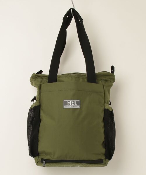 MEI（メイ） ワンポイントリュック - グリーン レディース : ZOZOTOWN