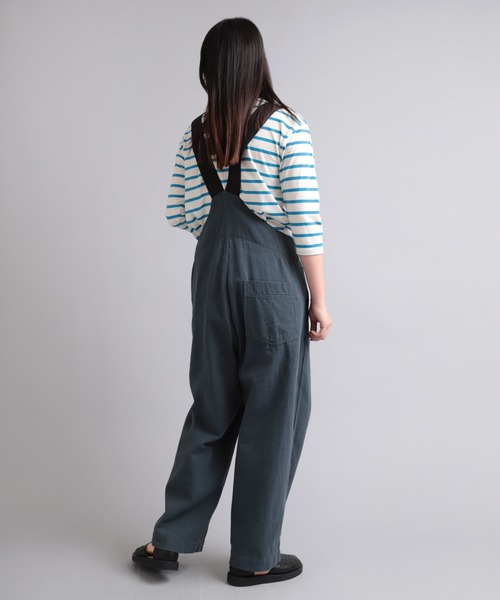 「RNA-N」 オーバーオール MEDIUM ブルー レディース_画像2