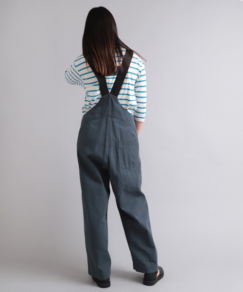 「RNA-N」 オーバーオール MEDIUM ブルー レディース_画像3