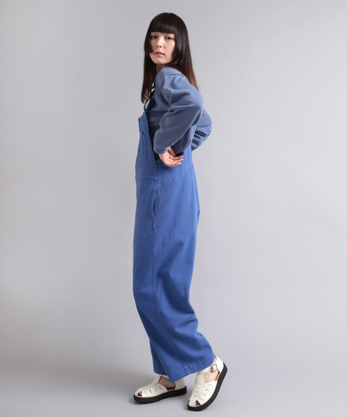 「RNA-N」 オーバーオール MEDIUM ブルー レディース_画像9