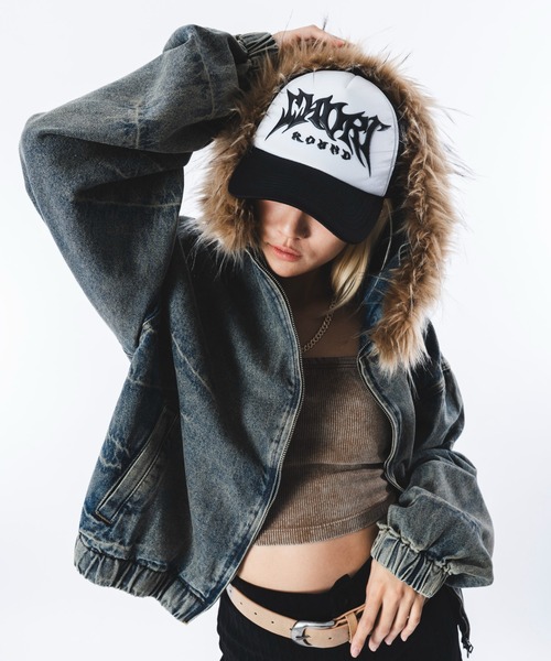 SHORT ROUND ブルゾン アウター SHORT ROUND/「26年春夏新作」ファー