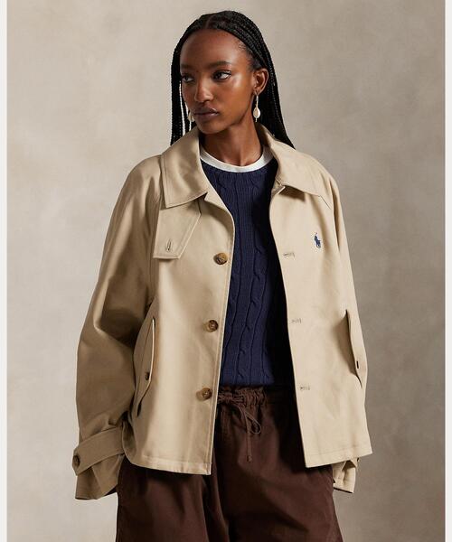ポロラルフローレン　レディース　ジャケット　POLO RALPH LAUREN POLO RALPH LAUREN（ポロ・ラルフローレン） コート アウター コットン