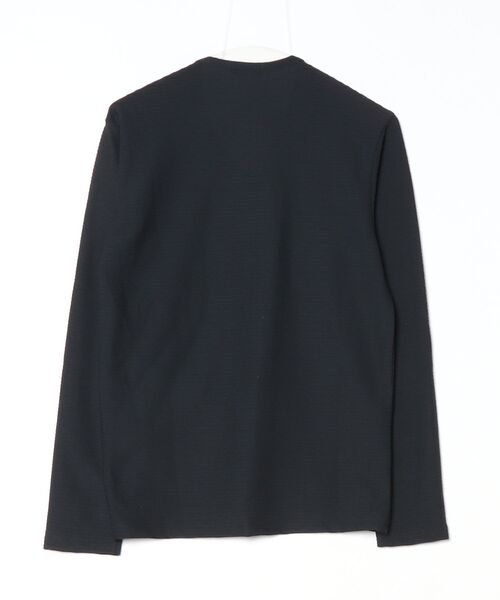 「JOSEPH HOMME」 長袖Tシャツ 46 ブラック メンズ_画像2