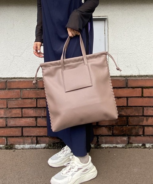 「Scrap Book」 トートバッグ FREE ブラウン レディース_画像7