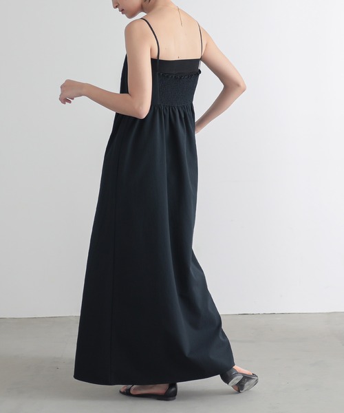 「for/c」 キャミソールワンピース M ネイビー レディース_画像8