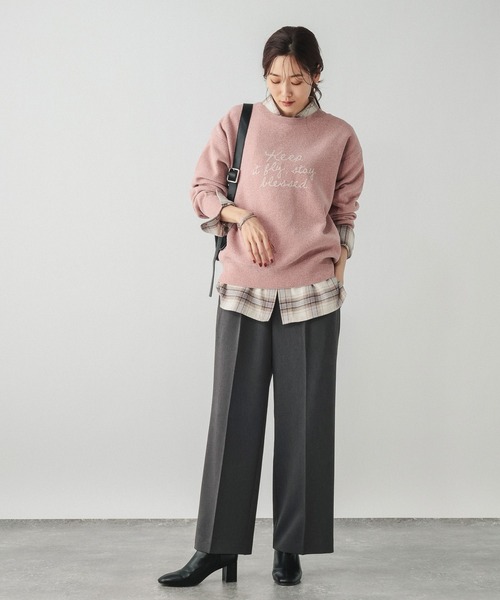 GLOBAL WORK（グローバルワーク） パンツ スッキリイージーパンツ