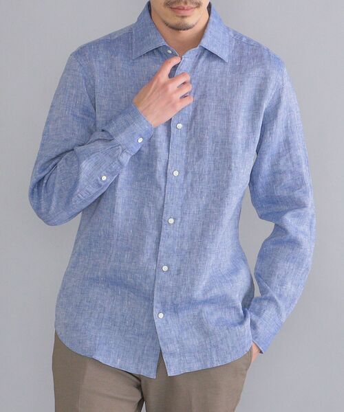 SHIPS  長袖シャツ　新品 SHIPS（シップス） 長袖シャツ X-LARGE グレー メンズ : ZOZOTOWN