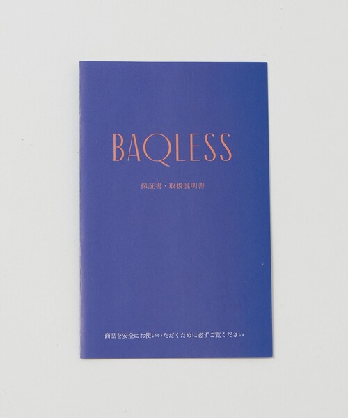 ピアス 「BAQLESS」Amity Black Heart ピアス レディースの画像