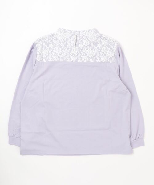 「fleur by mint breeze」 長袖カットソー L ネイビー レディース_画像2