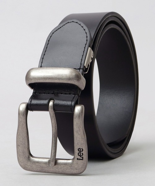 Venica ブラックレザー スクエアバックルベルト ベルト／レザー／スクエアバックル | SUIT SQUARE／UNIVERSAL LANGUAGE