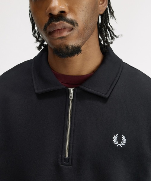 FRED PERRY（フレッドペリー） トレーナー スウェット Half Zip